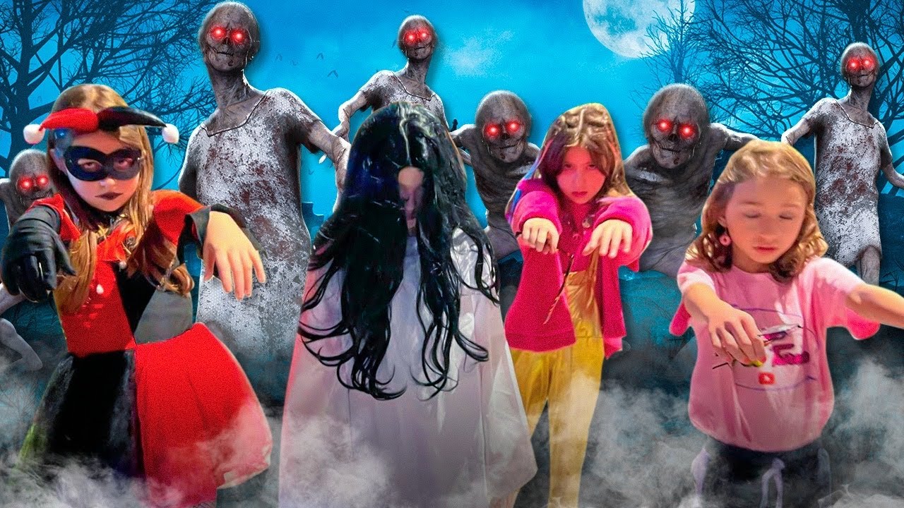 A MINI SAMARA TRANSFORMOU AS FILHAS DAS VILÃS EM ZUMBIS