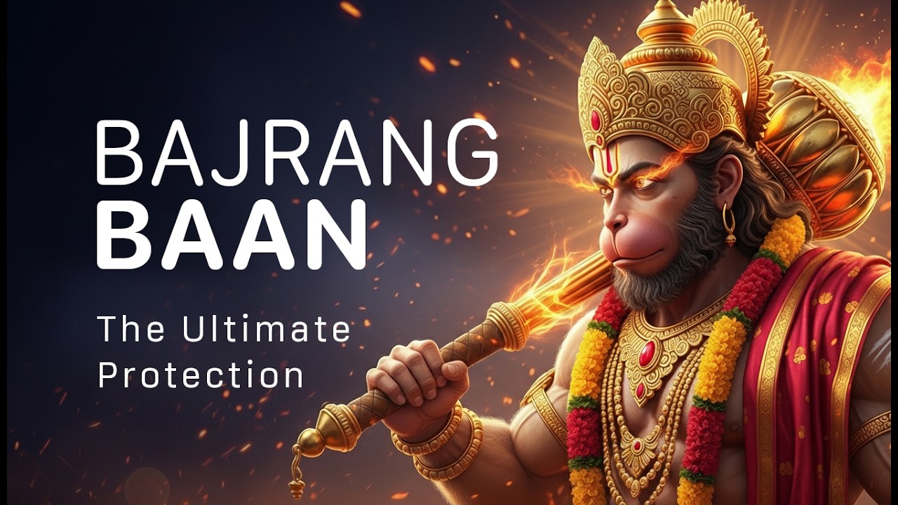 बजरंग बाण • Bajrang Baan • Powerful Chant for Protection & Removing Negative Energy