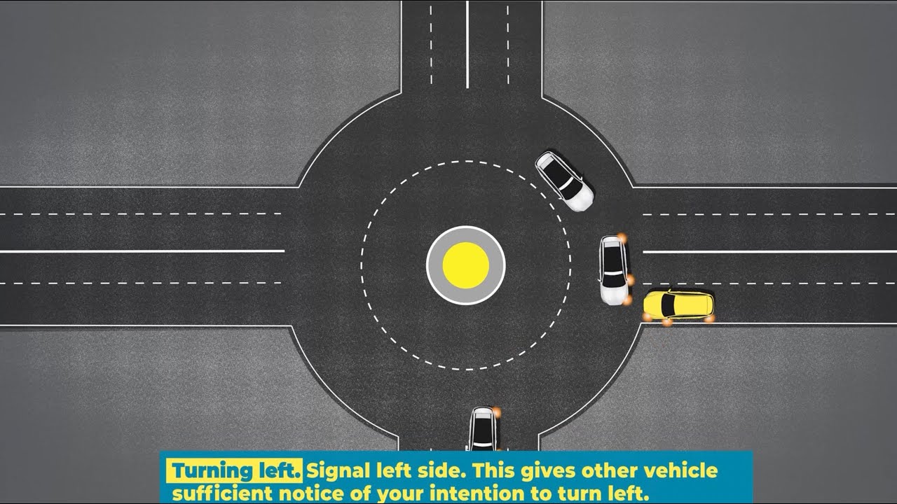 How to Enter Roundabouts Safely for Beginners!