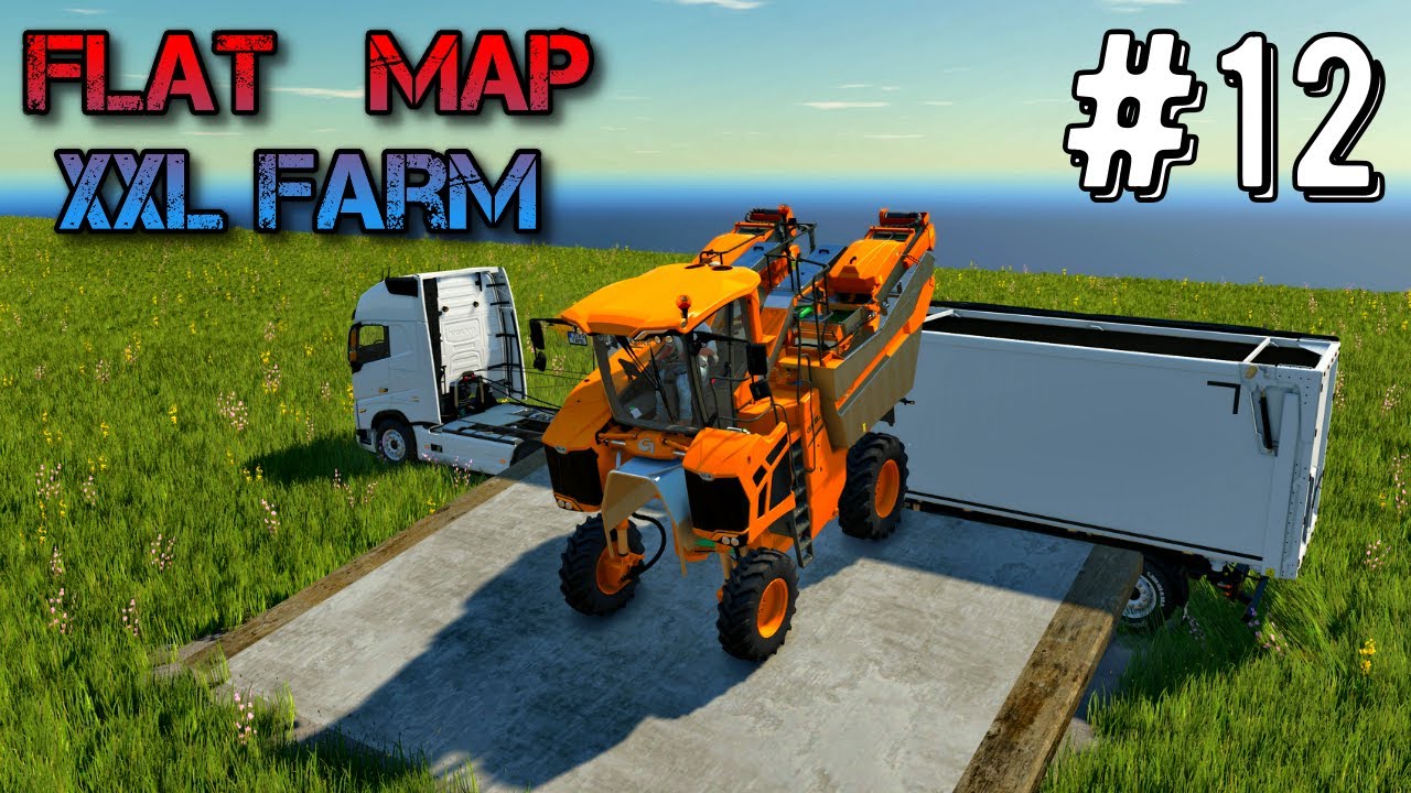 farming Simulator 25 Flat Map (XXL)  Timelapse Ep #12 Mega Farm fs25 gameplay
