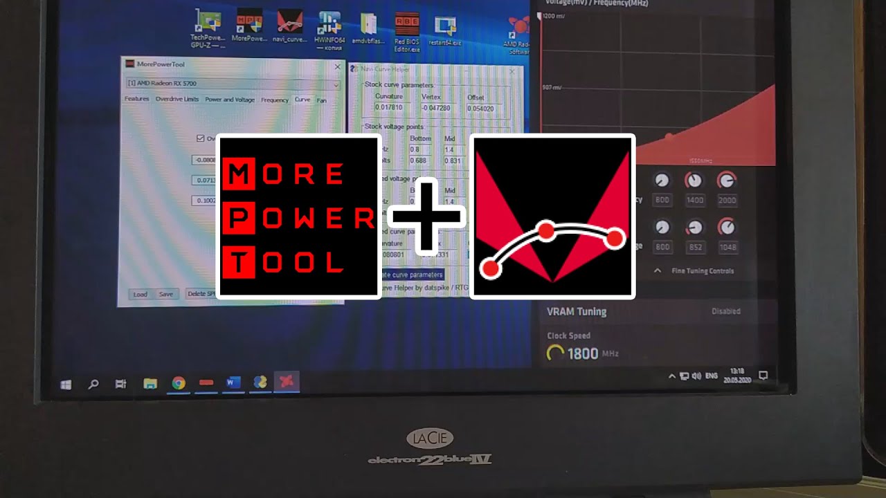RX Navi MorePowerTool настройка стандартного напряжения (Navi Curve Helper)