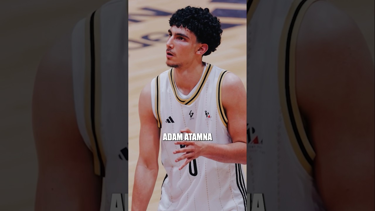 Adam Atamna : la p&eacute;pite de l&rsquo;ASVEL en route vers la Draft 2026 ? 🌟 #basketball #asvel #nba
