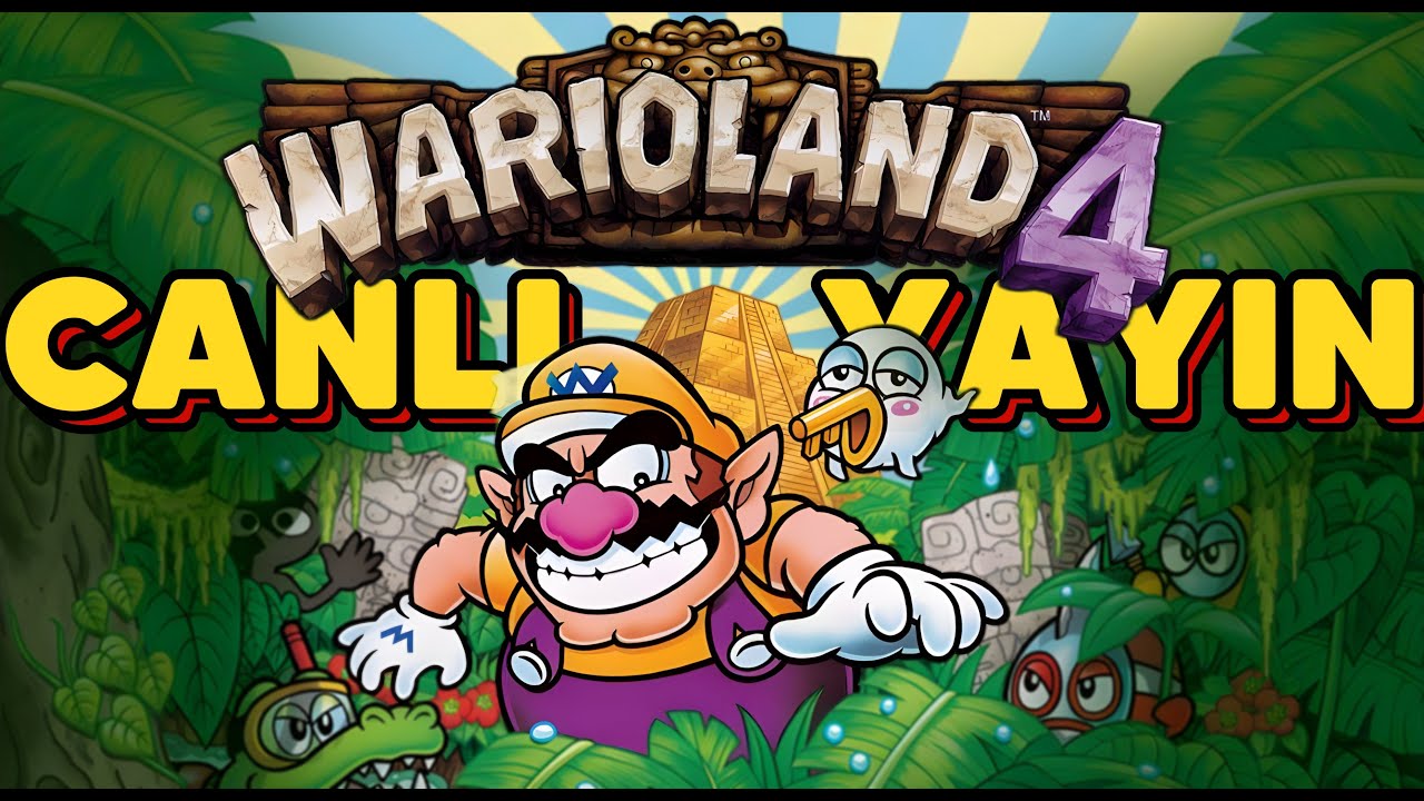 🔴CANLI: BU YAYINDA BAŞLIYOR BİTİRİYORUZ: Warioland 4