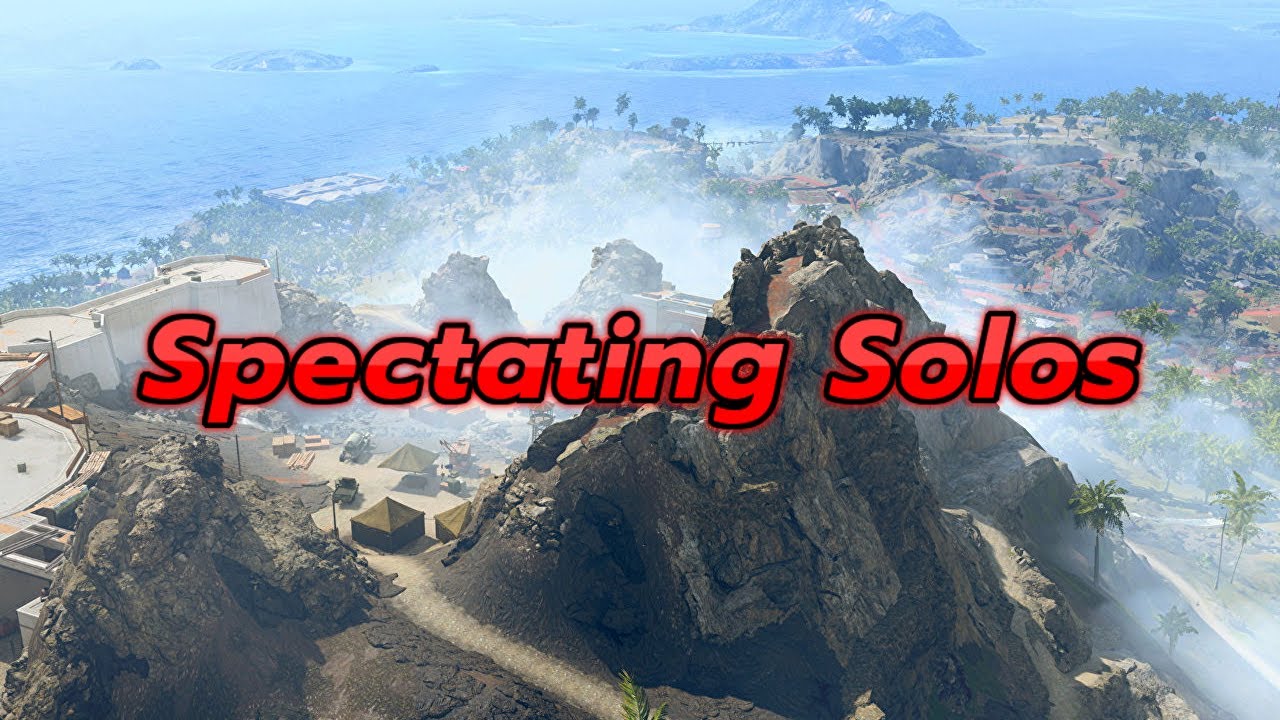 Spectating Warzone Solos | Call of Duty Warzone