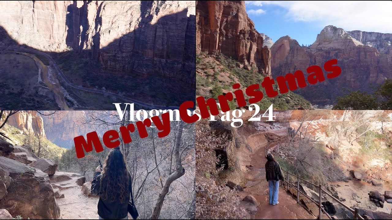 Vlogmas Tag 24 / Merry Christmas aus dem Zion National Park