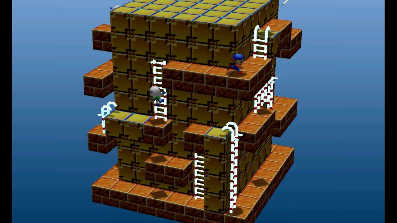Hudson Selection Vol. 1: Cubic Lode Runner All 80 Stages 60fps