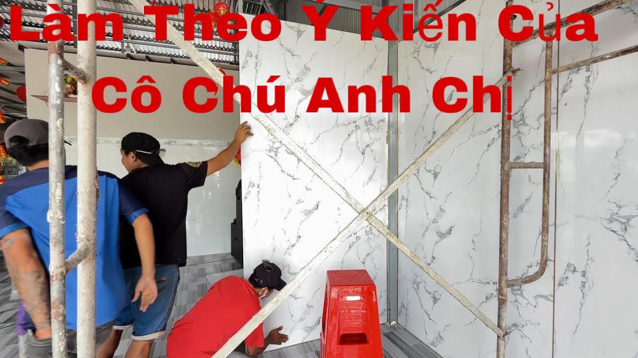 Tiếp Tục Làm Thêm Cái Vách Ngăn Trên Dưới Theo Theo Sự Góp Ý Của Cô Chú Anh Chị l #TĐVLOG 