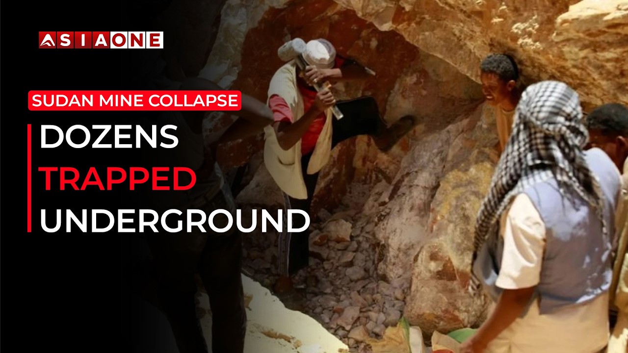Gold Mine Collapse K!lls at Least 60 Miners in Sudan | Asia One News