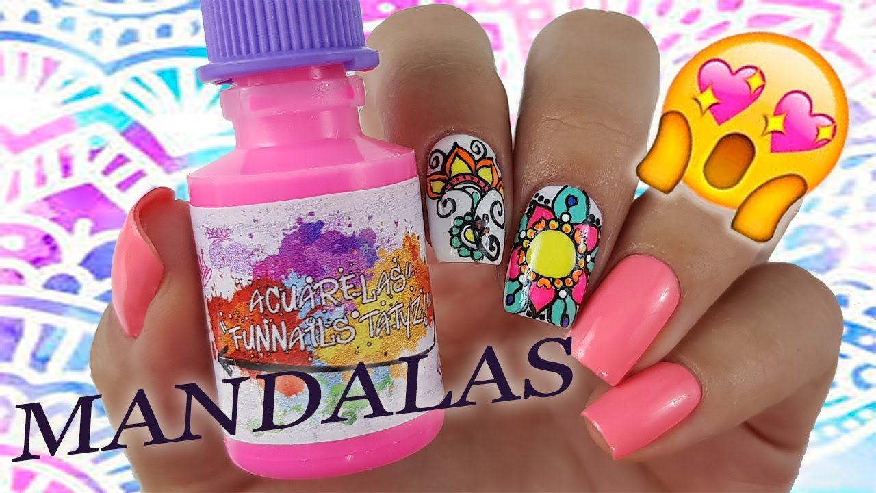 COMO HACER UNA MANDALA SUPER DIFERENTE😍💖