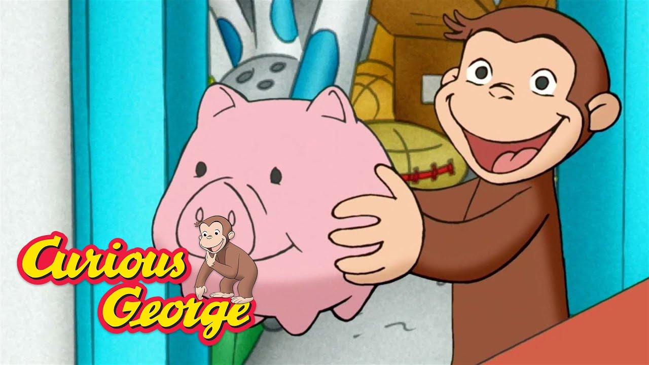 George Learns How to Save Money 🐵 Curious George 🐵 Kids Cartoon 🐵 Kids Movies