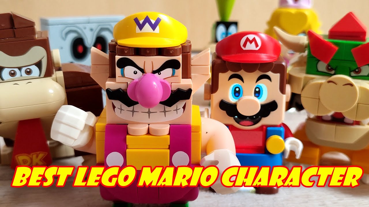 LEGO Super Mario best Character 2025 | New LEGO Wario Donkey Kong | LEGO Super Mario !