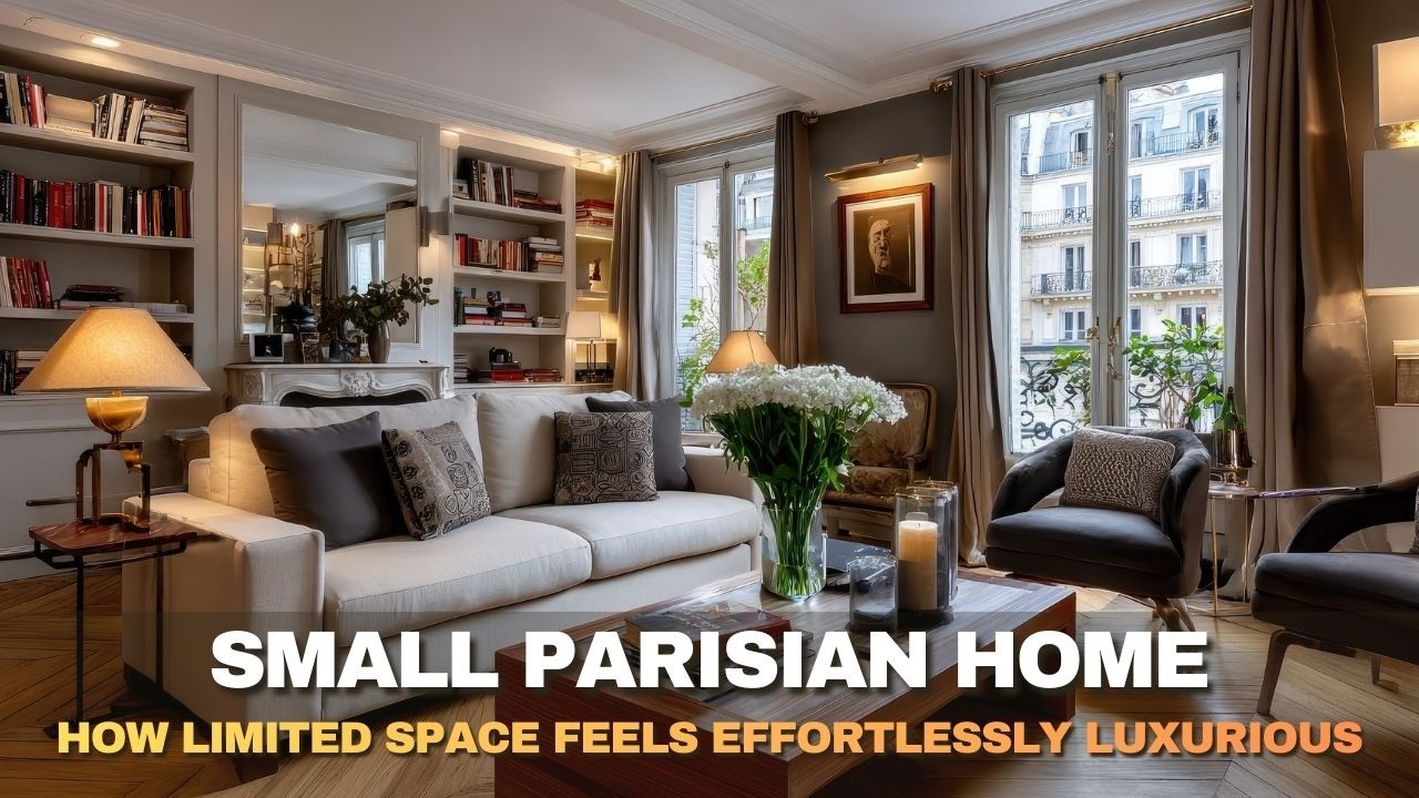 Small Parisian-Style Home That Feels Surprisingly Luxurious