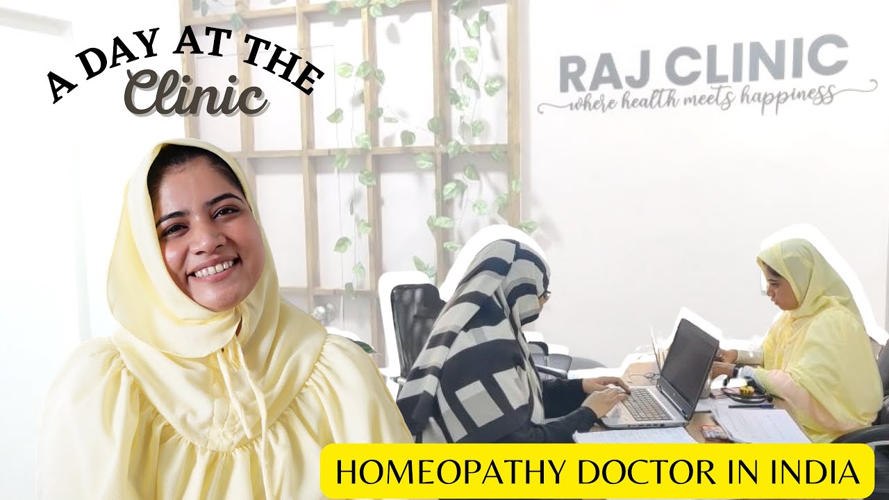 A Day at The Clinic as a Homeopathy Doctor in India | New Clinic Space Vlog