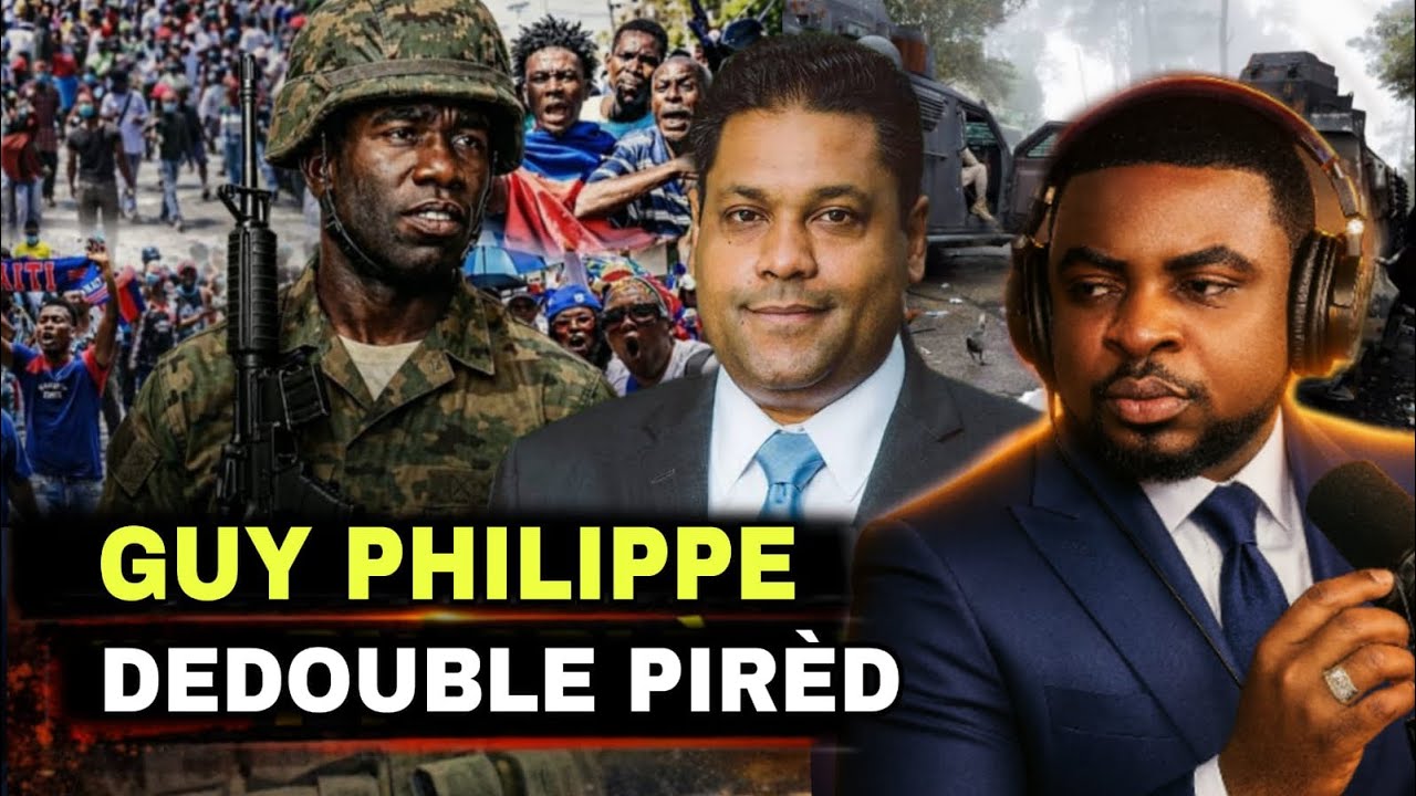 GUY PHILIPPE RIVE,TOUT SOLDA AN KONDISYON D,VIN TANDE,POTOPRENS LAPOLIS,LAME.