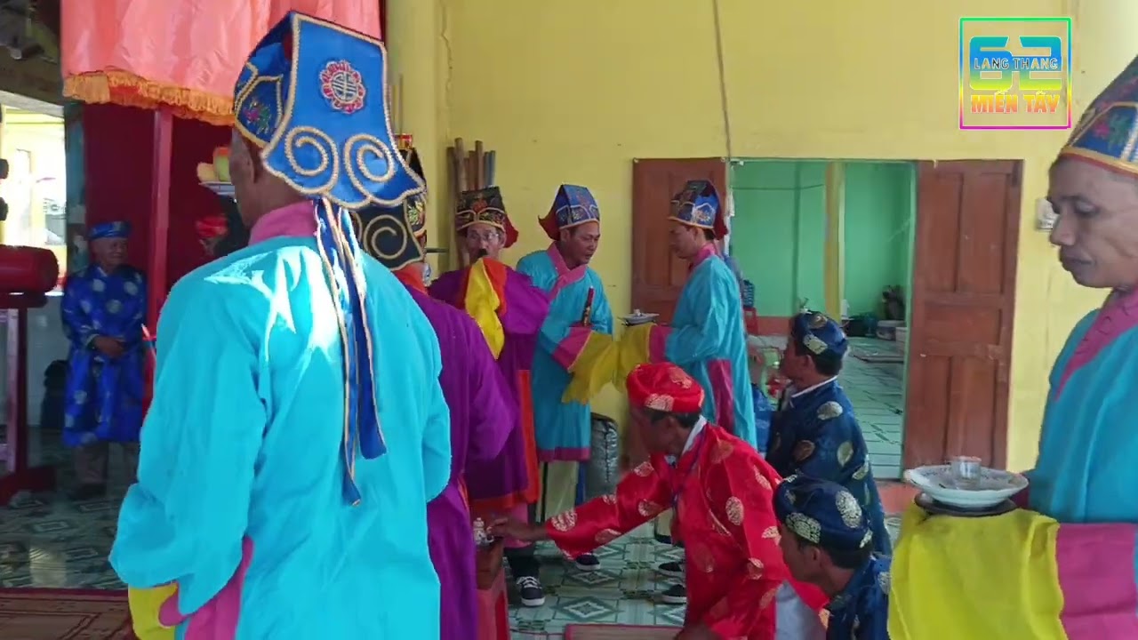 Lễ cúng nghinh ông miễu Cây Bàng Gò Công Đông 