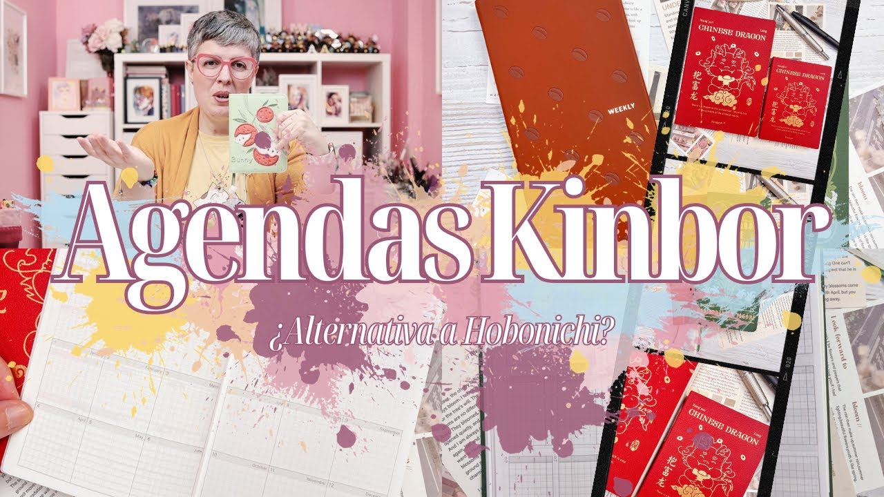 AGENDAS KINBOR: PRIMERAS IMPRESIONES | Papel de 52g ¿ES TOMOE RIVER? | Alternativa a HOBONICHI