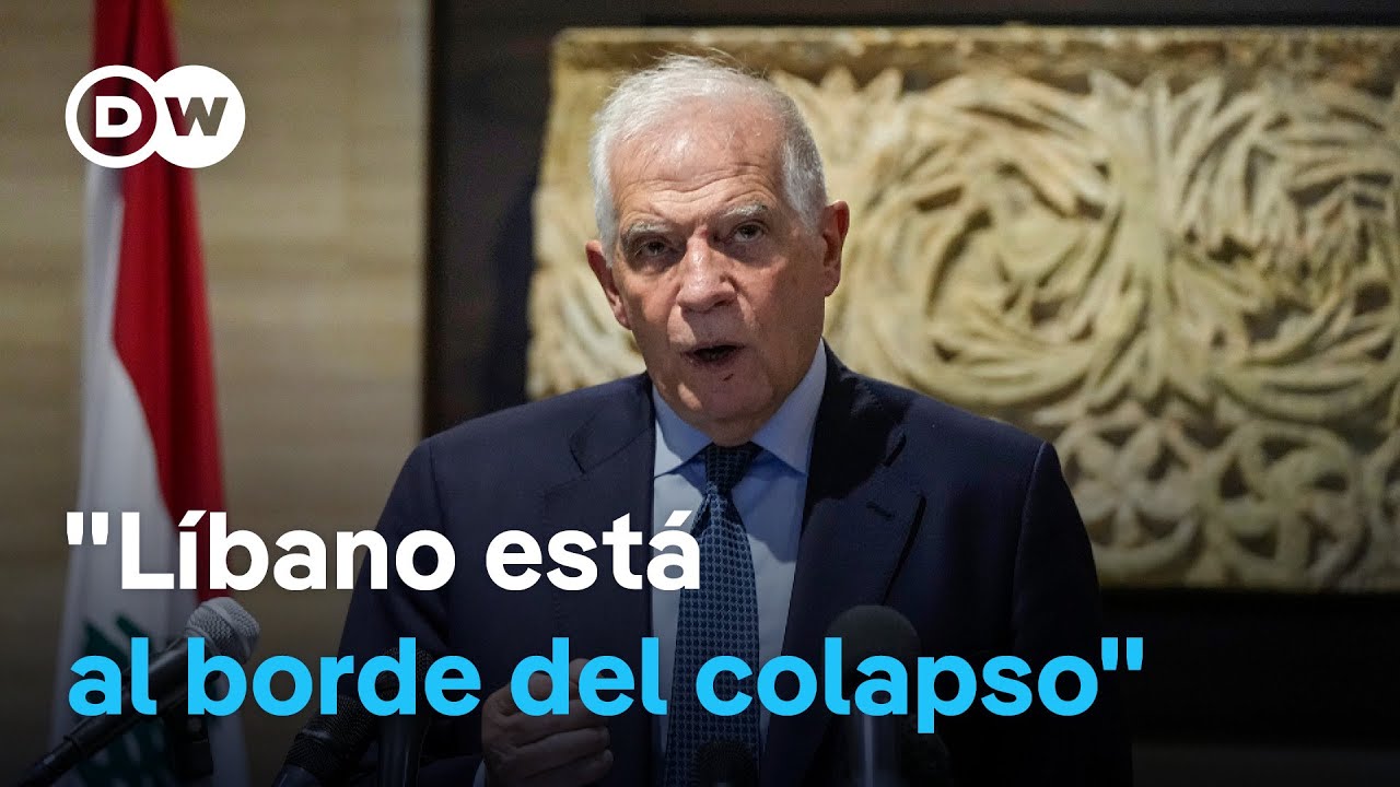 Jefe de la diplomacia de la Uni&oacute;n Europea pide en L&iacute;bano el cese el fuego entre Israel y Hezbol&aacute;