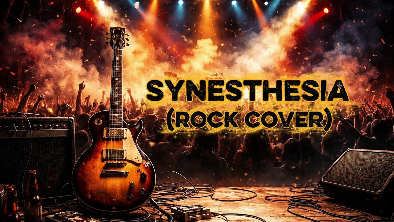SYNESTHESIA ROCK COVER BY RAKISTA REIMAGINED AI