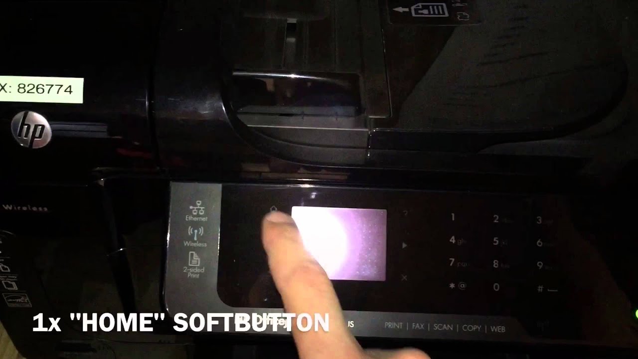HP Officejet OOB Reset - Solving black ink issue - keine schwarze Tinte