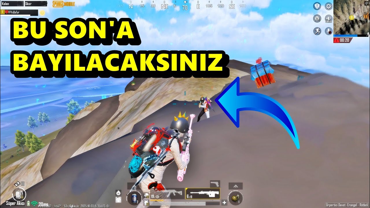 BU SONA BAYILACAKSINIZ  EFSANE MAÇ BATUR GAME SOLO SQUAD PUBG MOBİLE