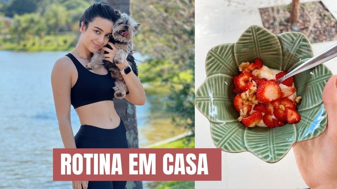 Rotina da Manhã em Casa | Alimentação Completa + Cuidados | Stephanie Garcia
