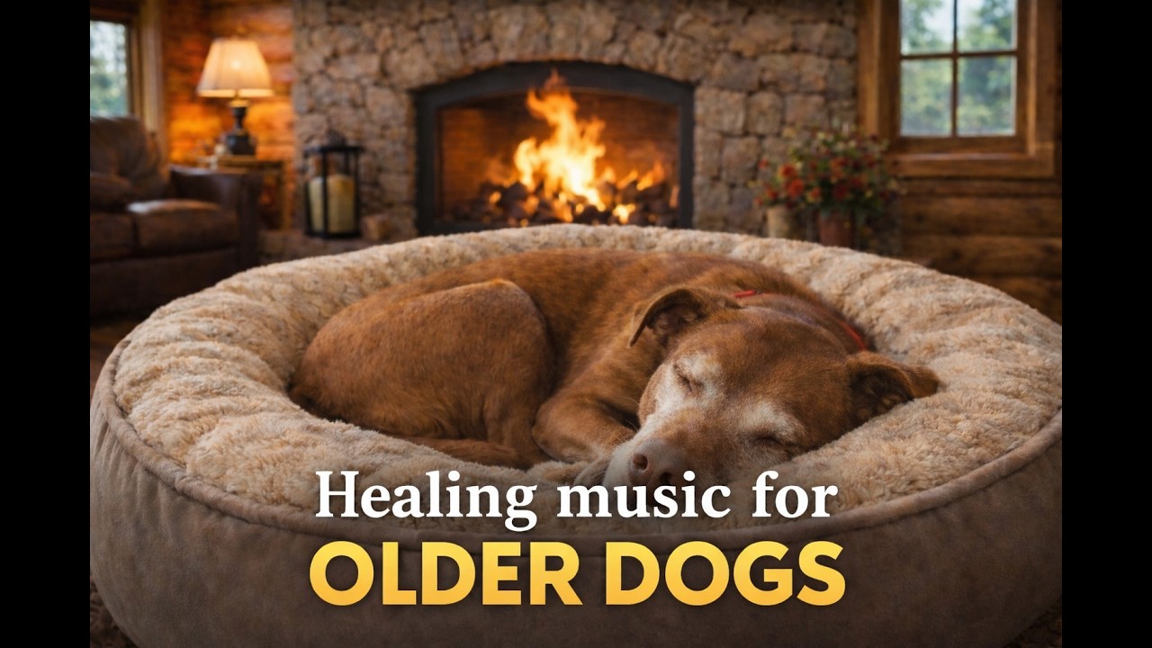 🐶 Healing Frequency and Music for Older Pets. #healingmusic #dogs #pets #relaxingmusic
