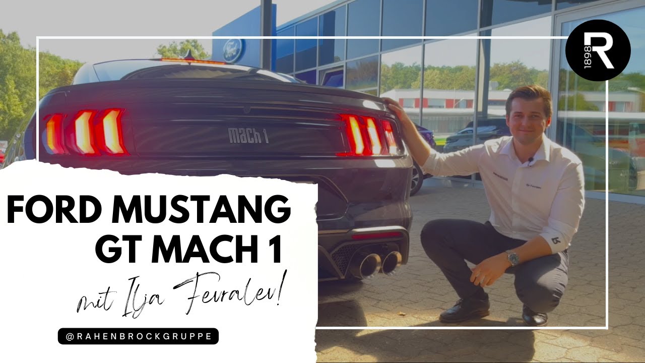 Der st&auml;rkste MUSTANG aller Zeiten - der FORD&nbsp;MUSTANG GT MACH 1 | Rahenbrock Gruppe Osnabr&uuml;ck 🚀 🏁 😍