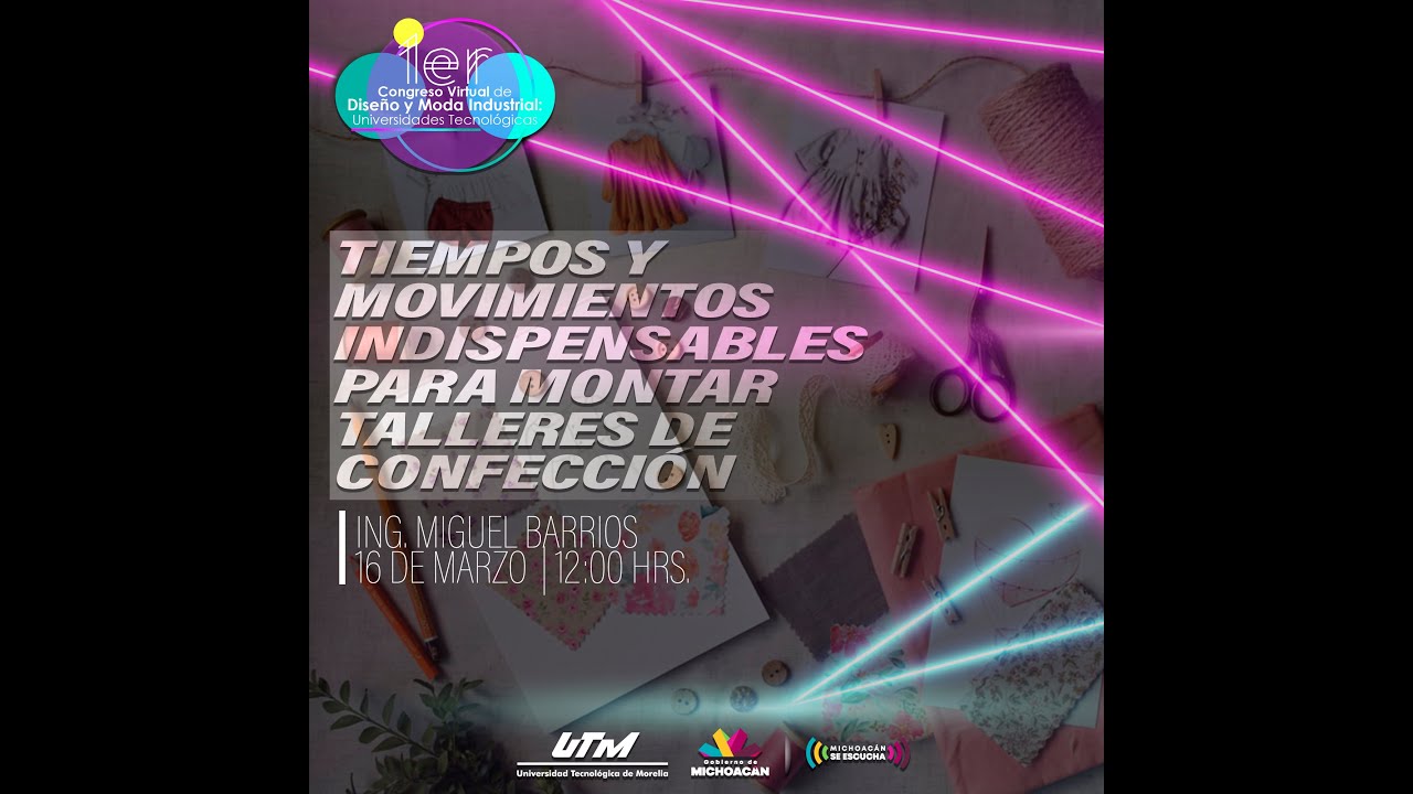 Tiempos y movimientos indispensables para montar talleres de confección