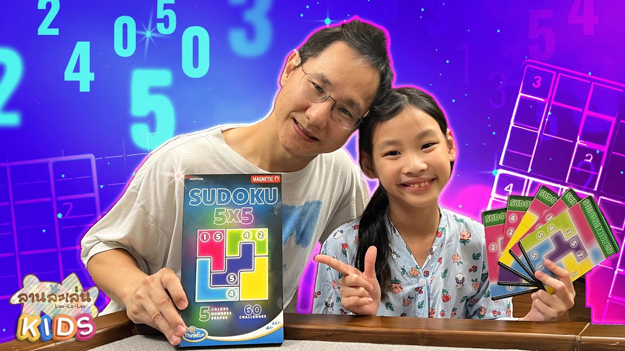 Lanlalen Kids EP510: Sudoku 5x5