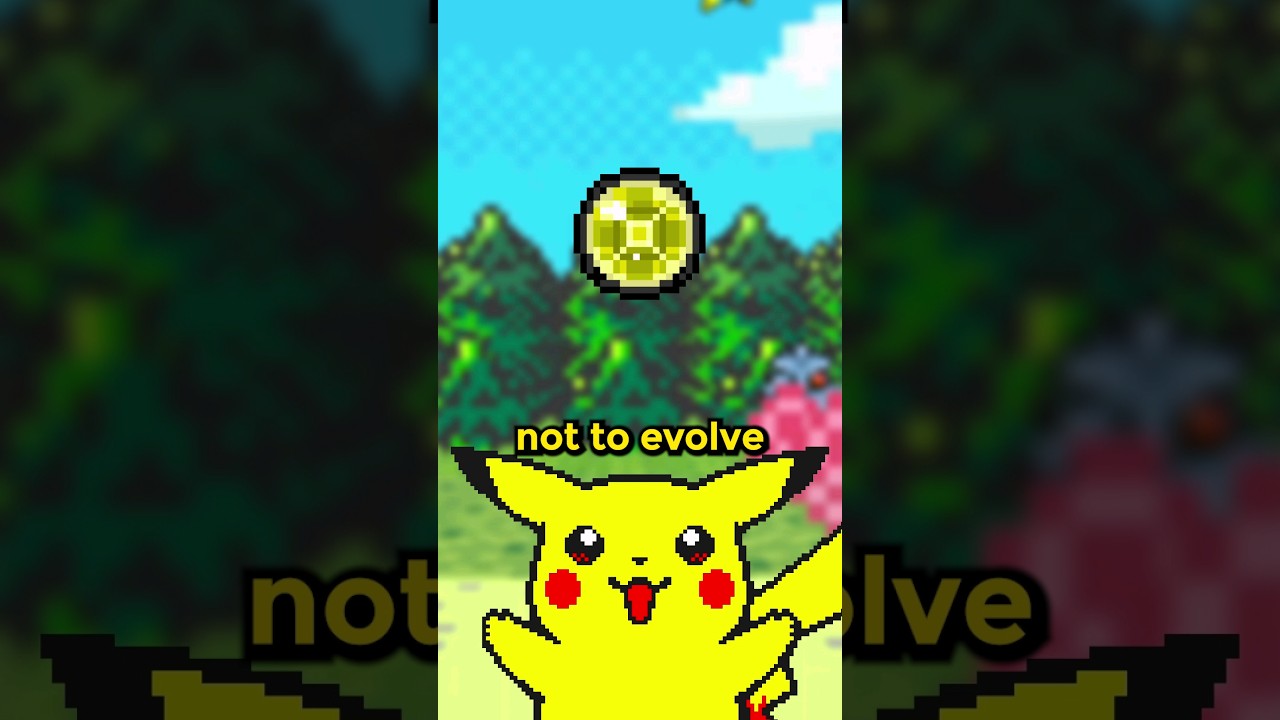 Do NOT Evolve Pikachu