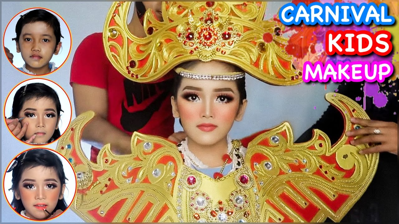 TUTORIAL MAKEUP KARNAVAL | UNTUK ANAK-ANAK