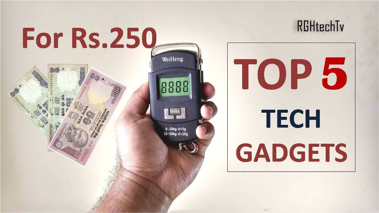 Top 5 Tech for Rs 250 | Tech Gadgets & Smartphone Accessories