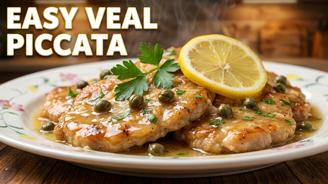 Veal Piccata | Veal Piccata Recipe | MOLCS Easy Recipes
