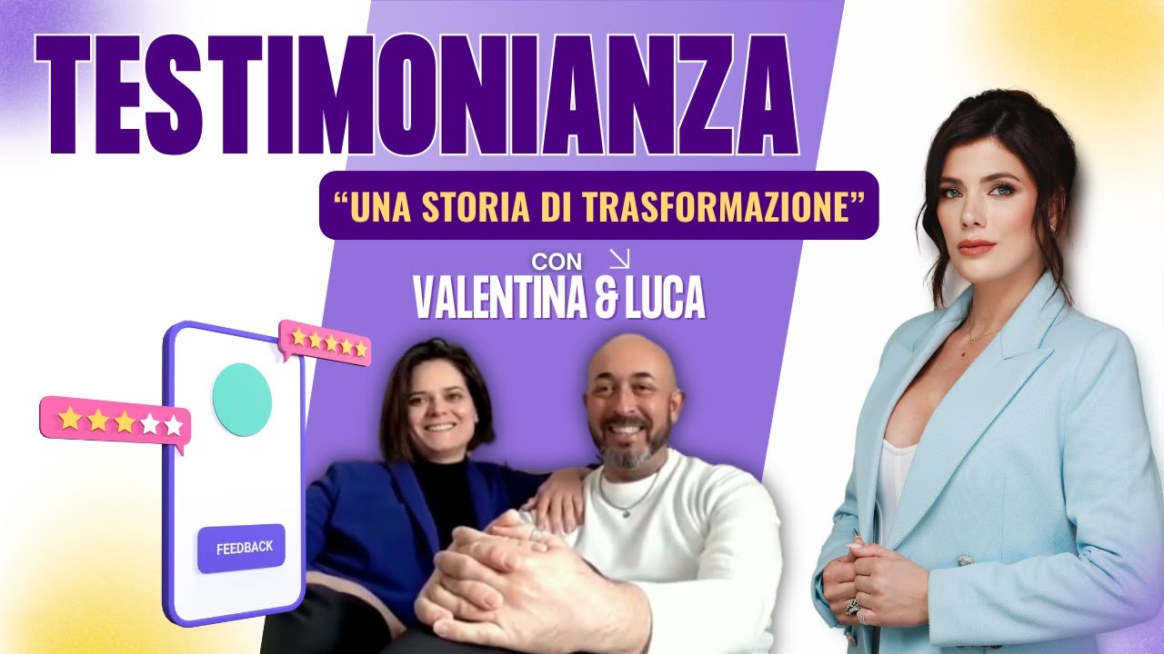 Una storia di trasformazione: Scopri cosa Luca e Valentina RIVELANO nella loro intervista 💫