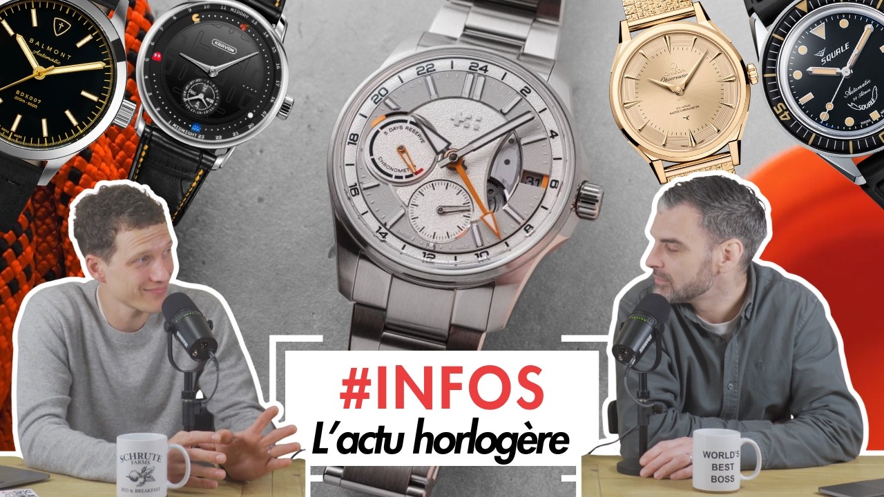 #INFOS - Retour sur les actualit&eacute;s horlog&egrave;res marquantes du mois dernier !