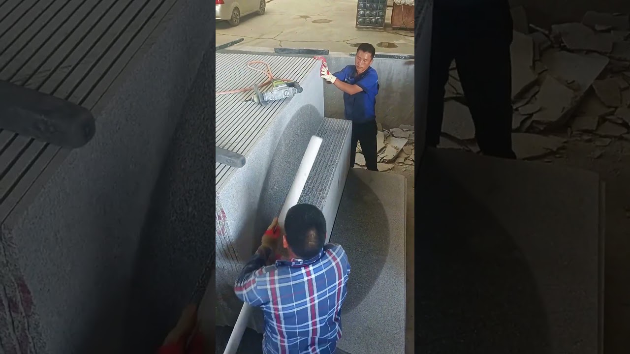 Granite plate production process- Good tools and machinery make work easy