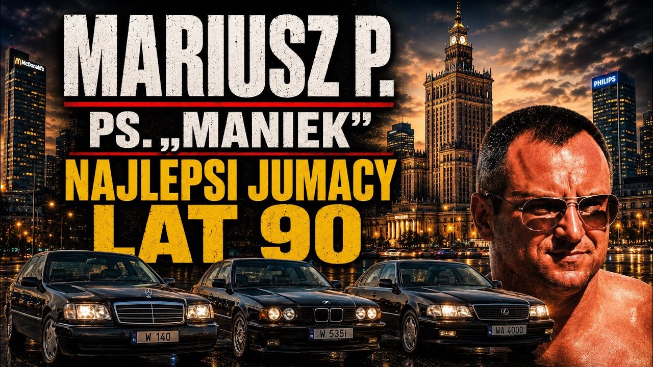 &bdquo;90 LATA TO BYŁO ZŁOTO&rdquo;&bull; MARIUSZ P. PS.&rdquo;MANIEK&rdquo;&bull; NAJLEPSI ZŁODZIEJE  AUT &bull; BEZ CENZURY: ŻYCIE JUMAKA