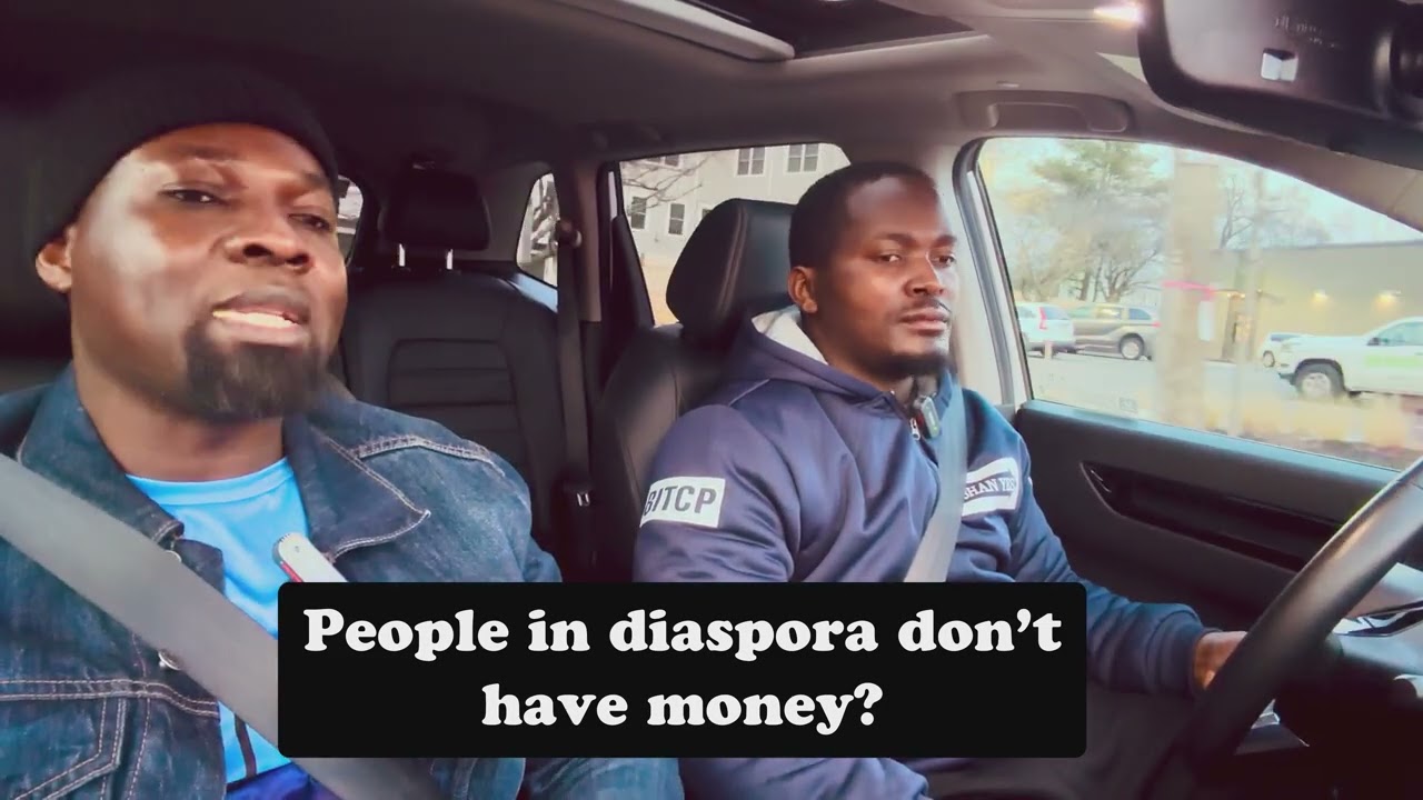People in diaspora don’t have money?