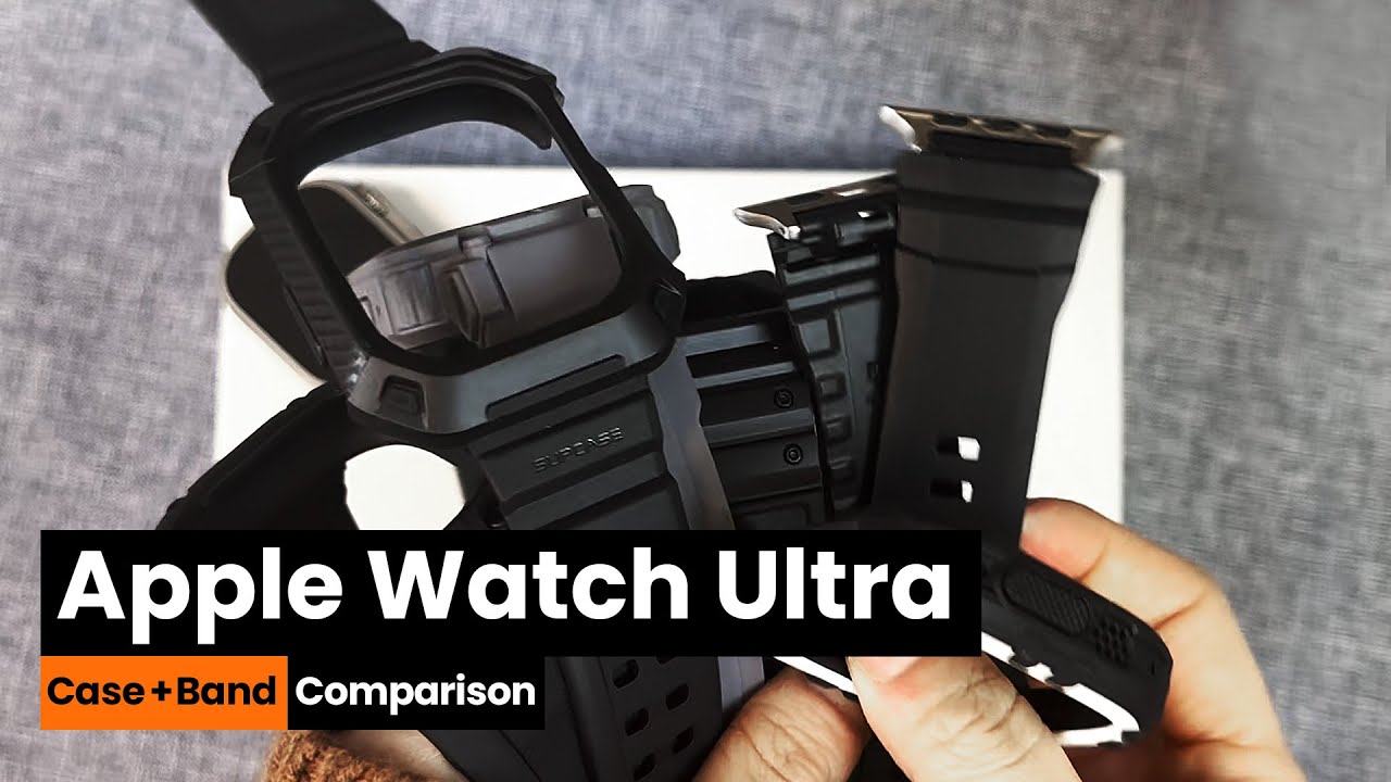 Какой чехол лучше всего подходит для Apple Watch Ultra?! [Ringke, Supcase, amBand и другие!]
