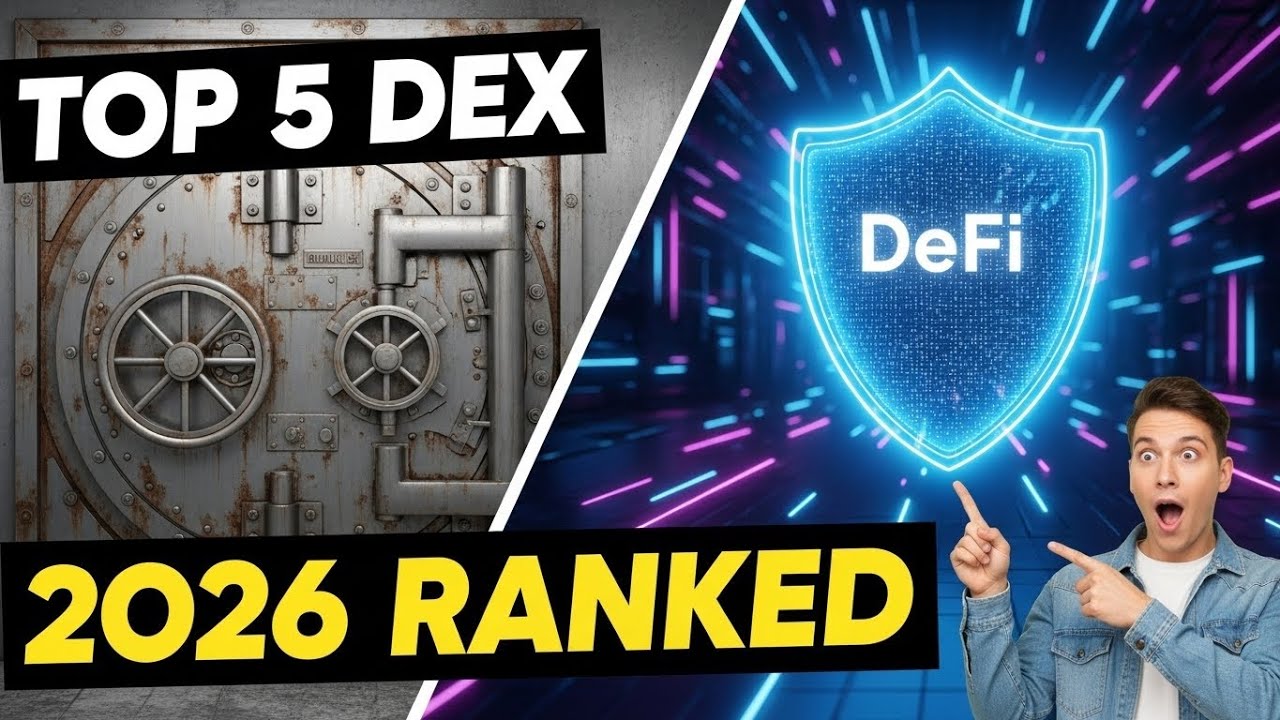 Best Decentralized Cryptocurrency Exchange 2026 (Top 5 DEX Ranked)