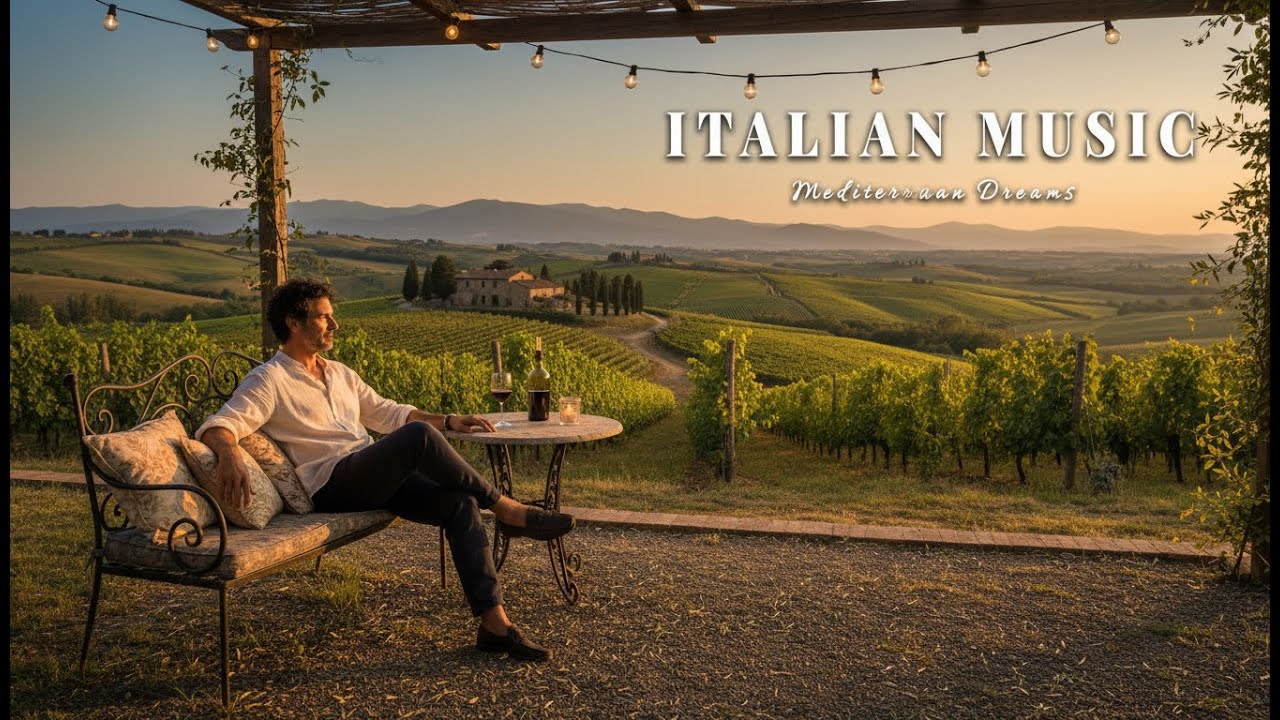 🎶 Italian Vibes & Mediterranean Music 🎶 Long-Play Scenic Lake Como & Menaggio Relaxation