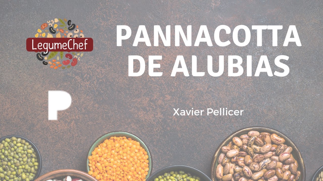 Pannacotta de Alubias - Xavier Pellicer