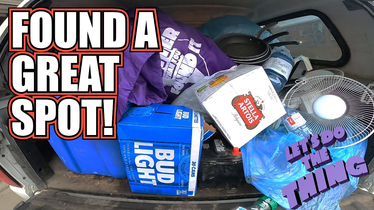 Bottles, Scrap AND Beer? I Like This Place! Trash Picking Recycling 006