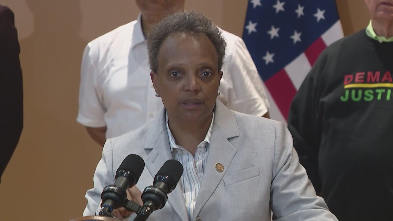 Mayor Lori Lightfoot announces re-election campaign