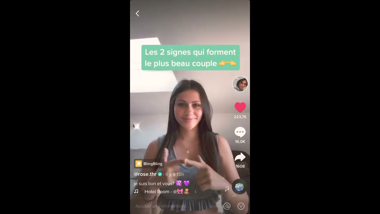 Les tik tok de rose.thr