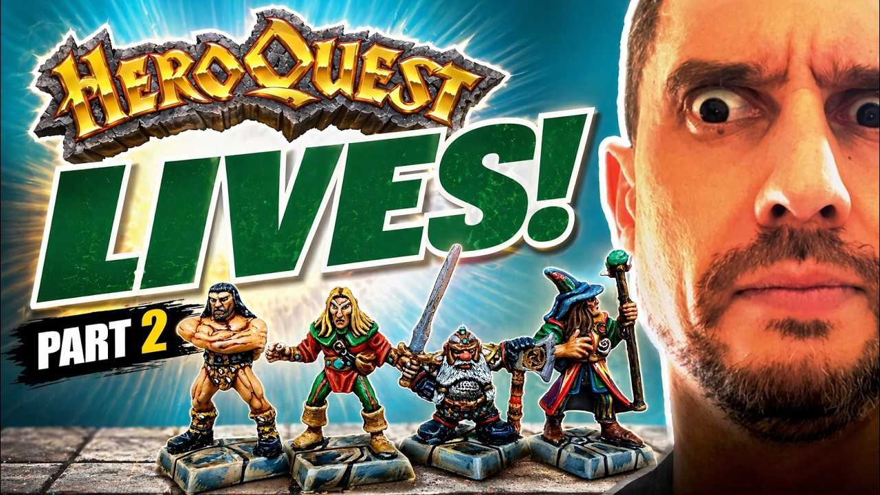 It had to be PAINTED - Heroquest 1989