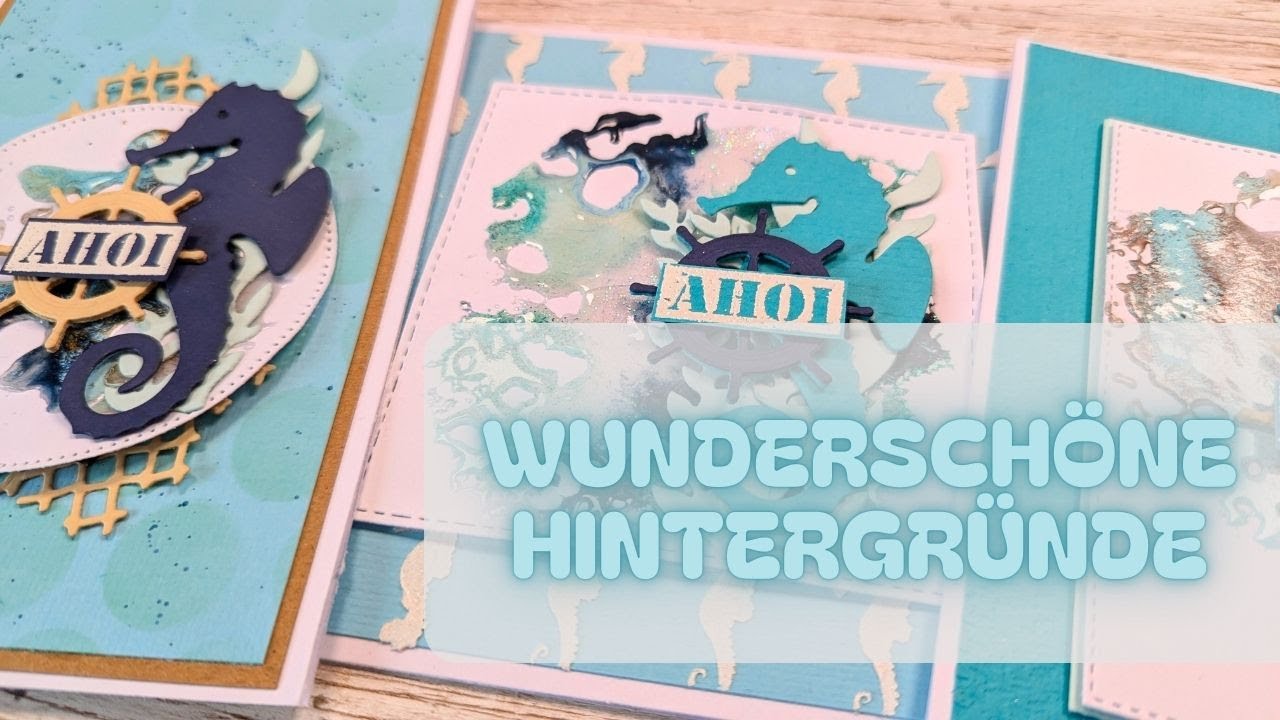 Diese Embossingtechnik ist der Hammer I Fantastische Hintergründe mit Embossingpulver gestalten
