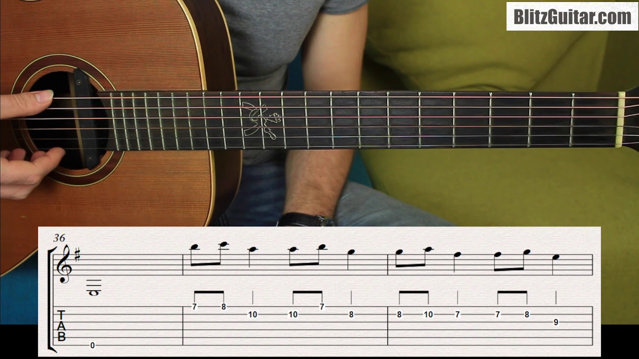 From Scale to Melody! Simple way to Write a Melody on Guitar using the E minor Scale.