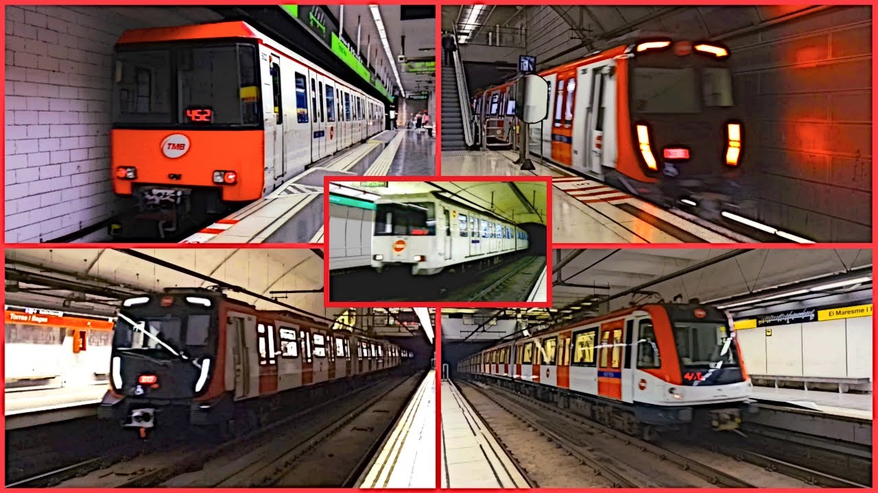 Поезда барселонского метро ( TMB ) ACC84