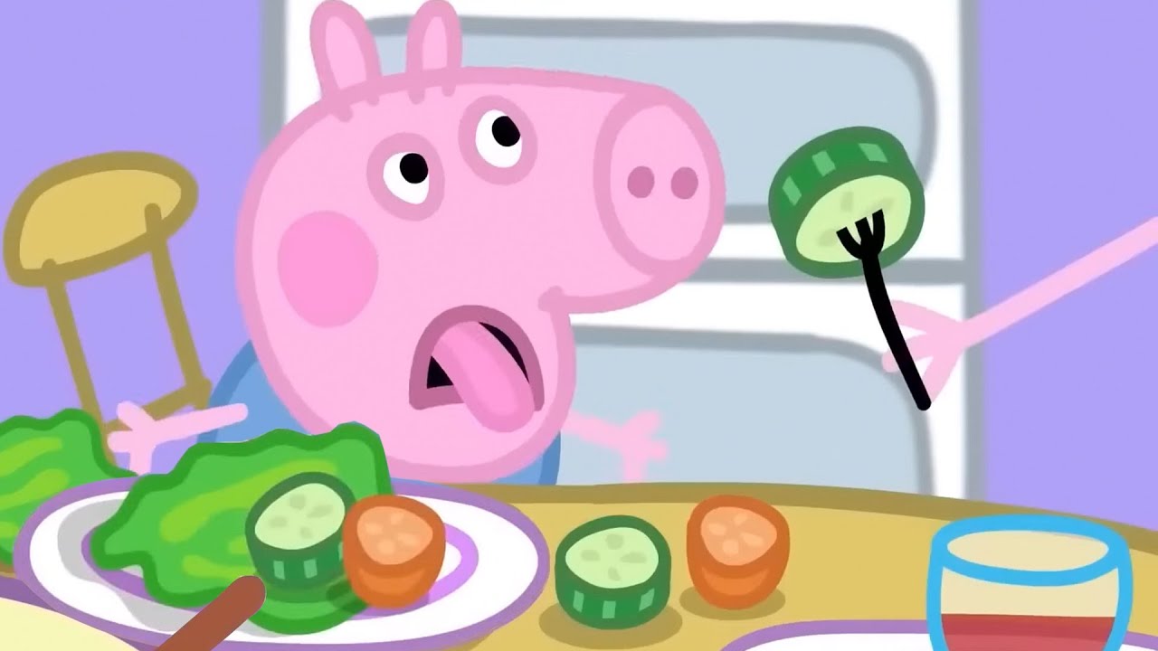 小猪佩奇 | 蔬菜 噁心! | 兒童卡通片 | Peppa Pig Chinese | 动画